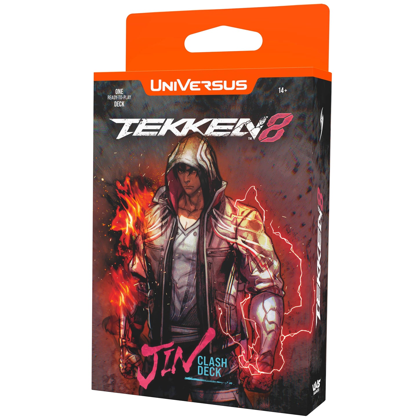 Tekken 8 UniVersus Jin Kazama Clash Deck Card Game