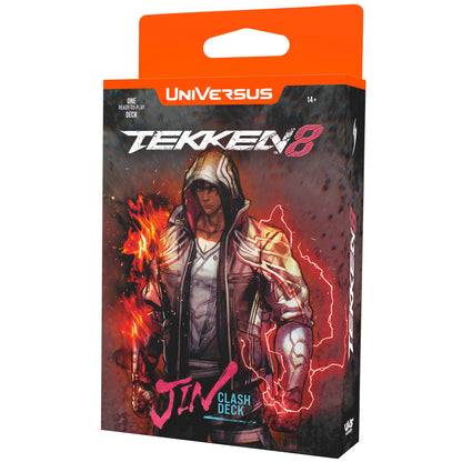 Tekken 8 UniVersus Jin Kazama Clash Deck Card Game
