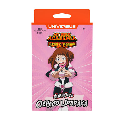 My Hero Academia Universus Clash Deck Ochaco Uraraka one ready-to-play card game deck, age 14+