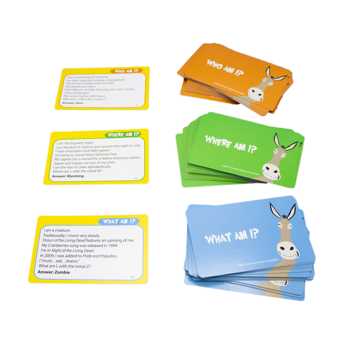 Smart Ass Quick-Fire Party Card Game and Booster Set
