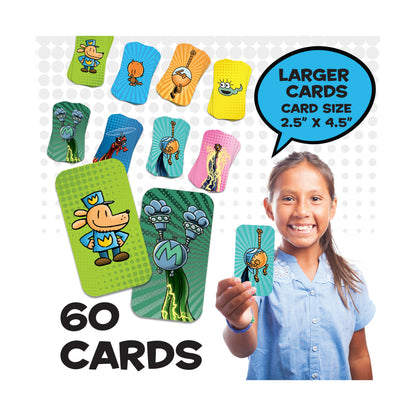 Dog Man Supa Buddies Quick-Flip Card Game
