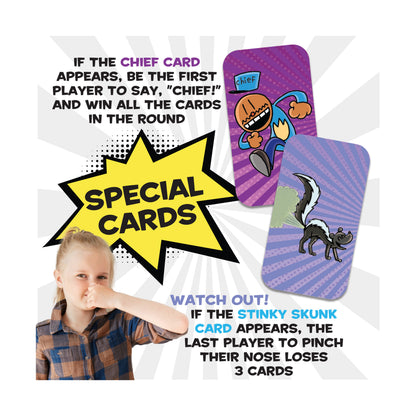 Dog Man Supa Buddies Quick-Flip Card Game