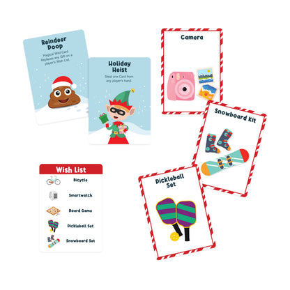Reindeer Poop Festive Family Card Game