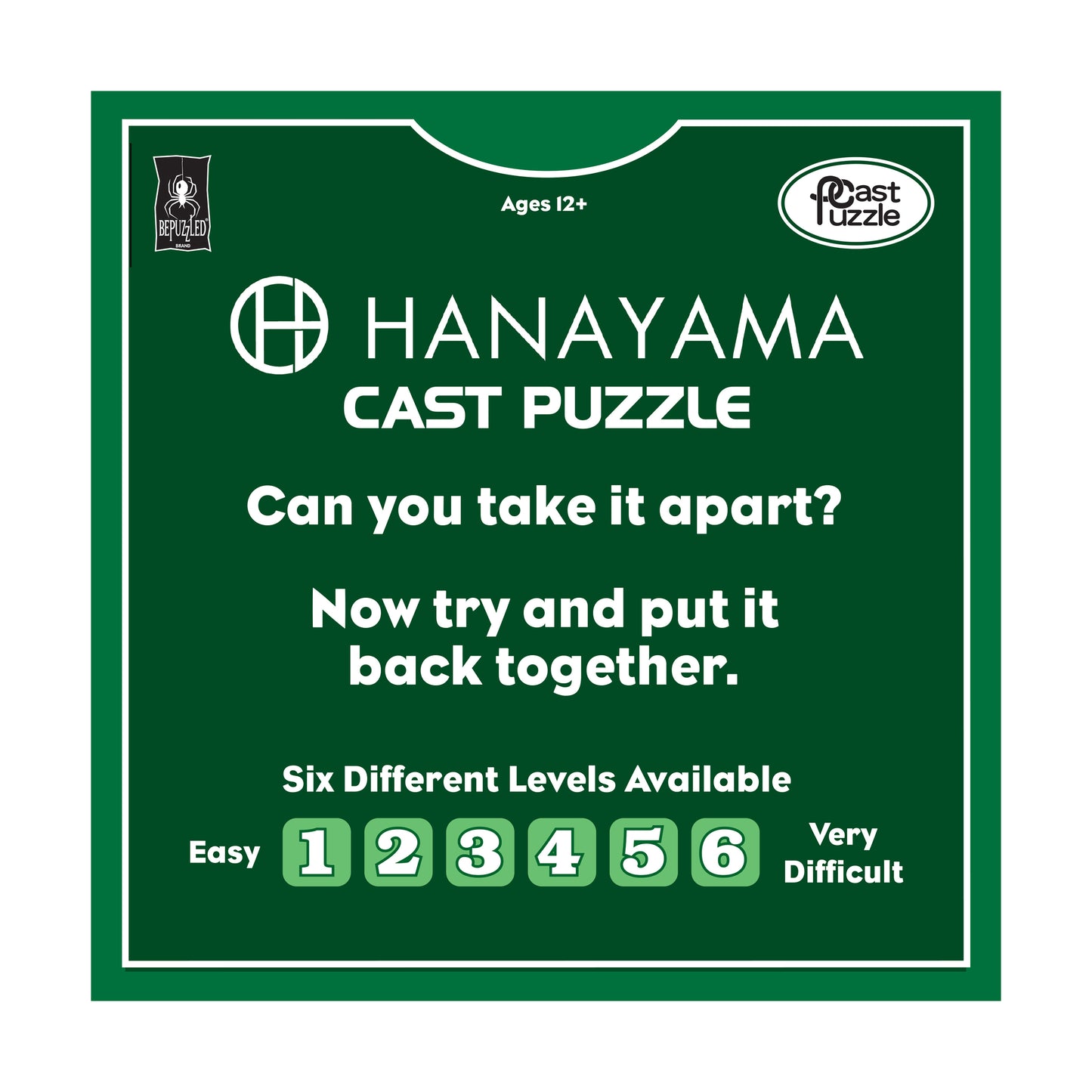 Hanayama Level 4 Cast Puzzle - Planet: Stellar Brain Teaser