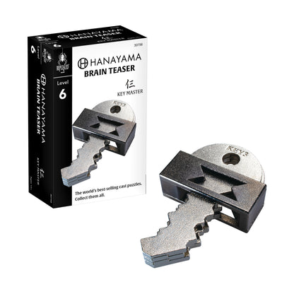 Hanayama Level 6 Cast Puzzle - Key Master Challenge