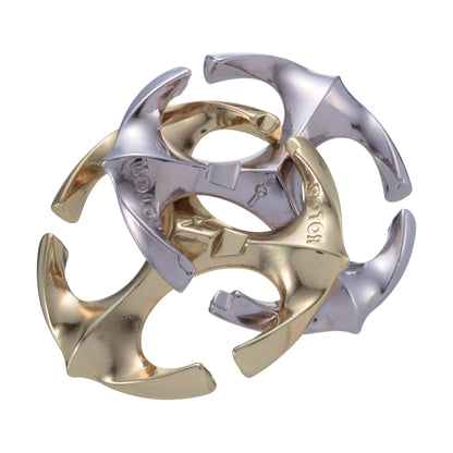 Hanayama Level 6 Cast Puzzle - Rotor: Emblem of Challenge