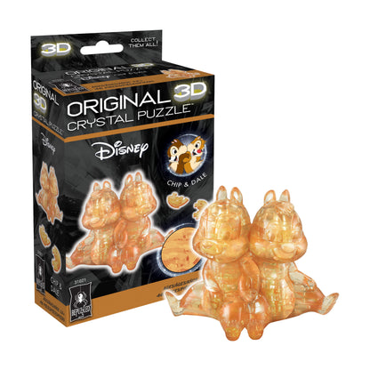 Disney Chip & Dale 3D Crystal Puzzle - 46 Pieces