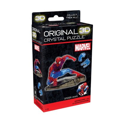 Marvel Spider-Man 3D Crystal Puzzle - 33 Piece Set