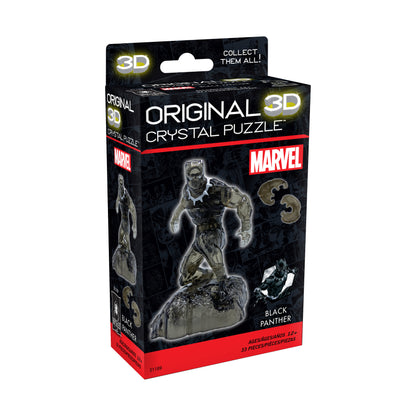 Marvel Black Panther 3D Crystal Puzzle - 33 Piece Set