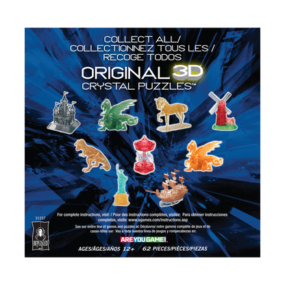 BePuzzled Majestic Eagle 3D Crystal Puzzle - 62 Pieces