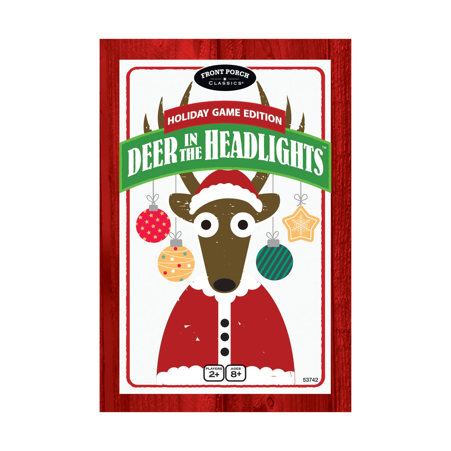 Deer in the Headlights Holiday Edition Family Card Game