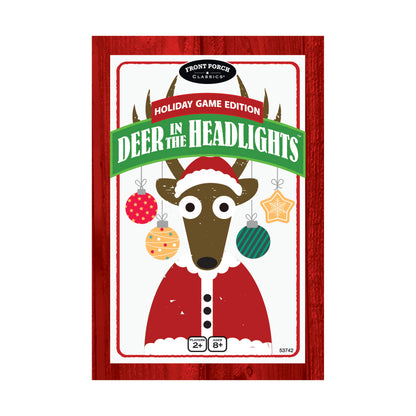 Deer in the Headlights Holiday Edition Family Card Game