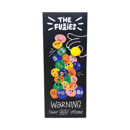 The Fuzzies Colorful Tower Stacking Family Game