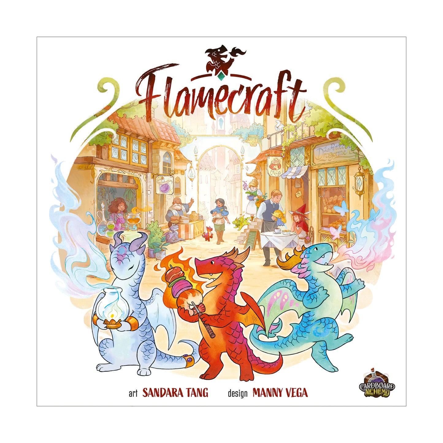 Flamecraft Enchanted Dragon Town Builder Game
