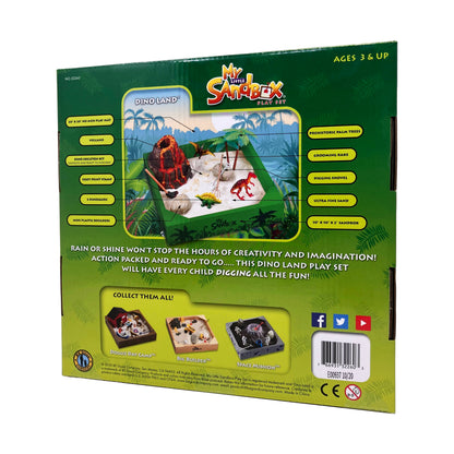 Dino Land - My Little Sandbox - Deluxe Tabletop Play Set