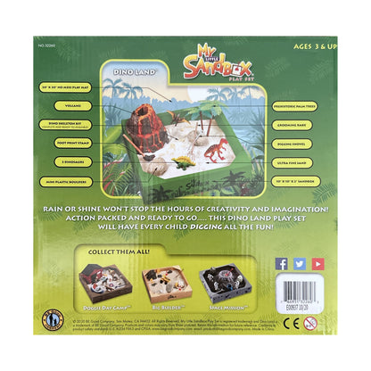 Dino Land - My Little Sandbox - Deluxe Tabletop Play Set