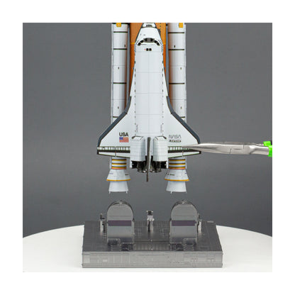 Metal Earth ICONX 3D Space Shuttle Launch Metal Model Kit