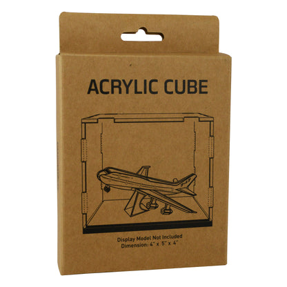 ACRYLIC CUBE Display Model Not Included Dimension: 4" x 5" x 4"