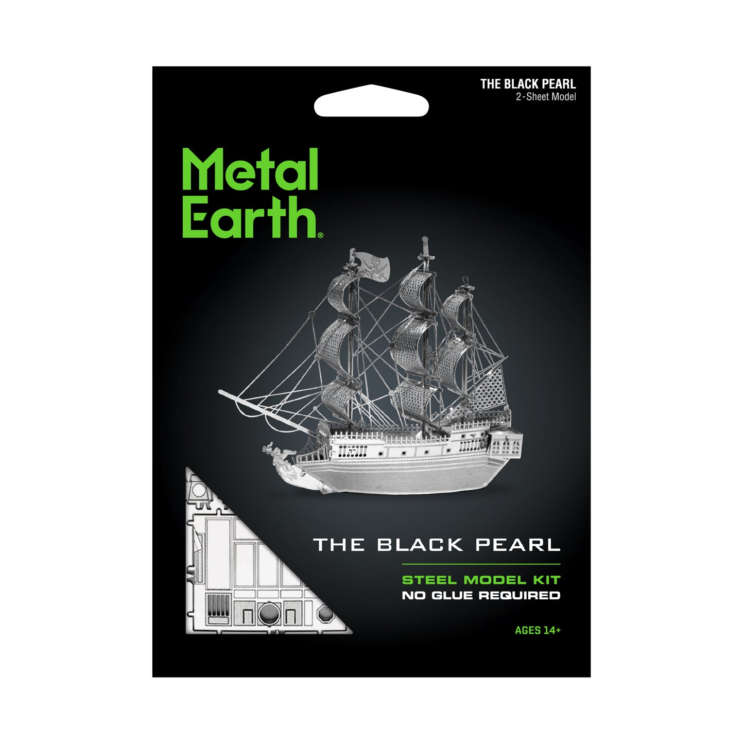 Metal Earth 3D Metal Model Kit - Black Pearl Pirate Ship