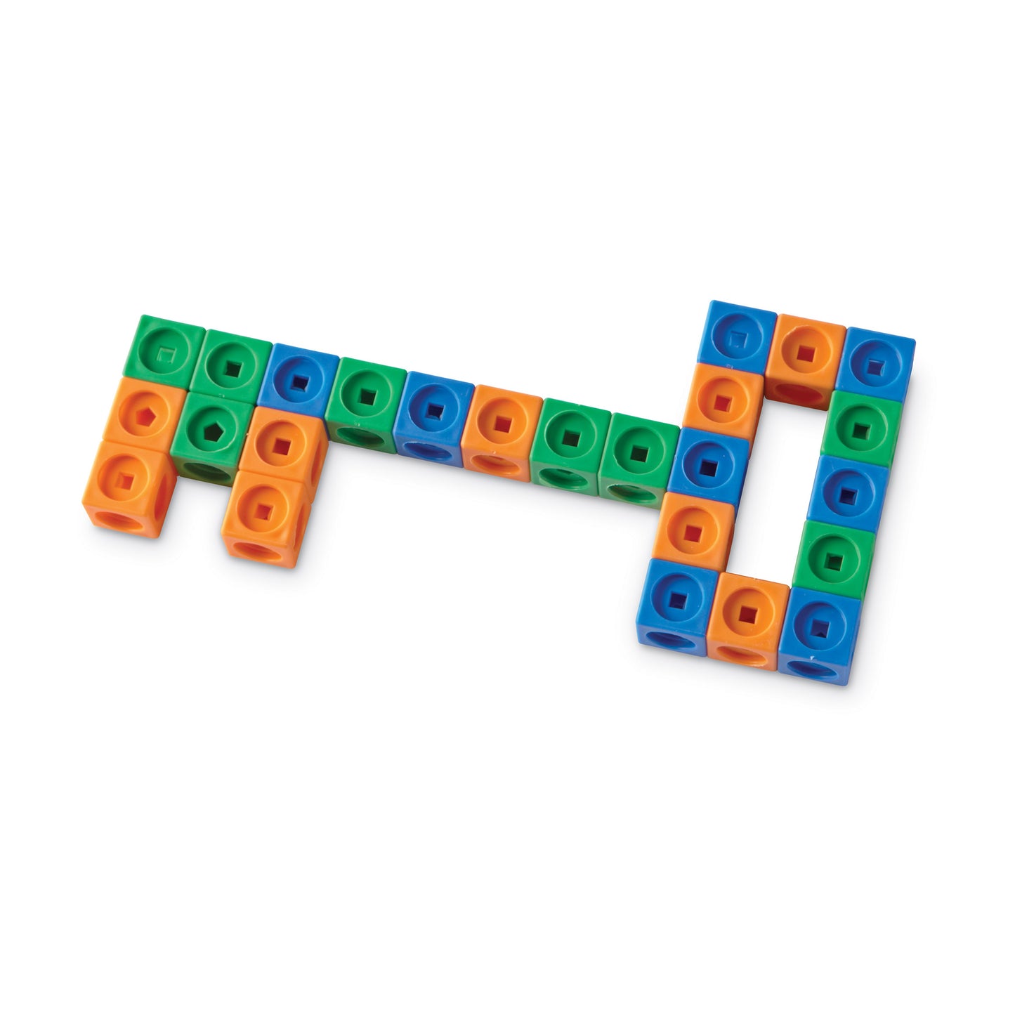 STEM Explorers MathLink Builders - Colorful Construction Cubes