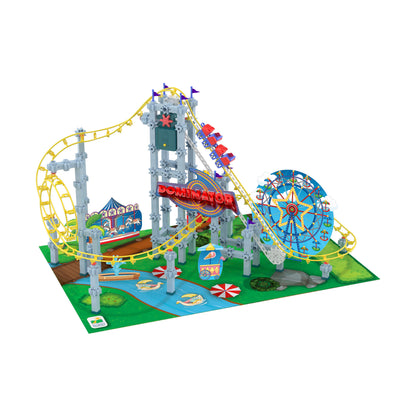 Techno Trax Dominator Roller Coaster Building Set - 346 Pieces