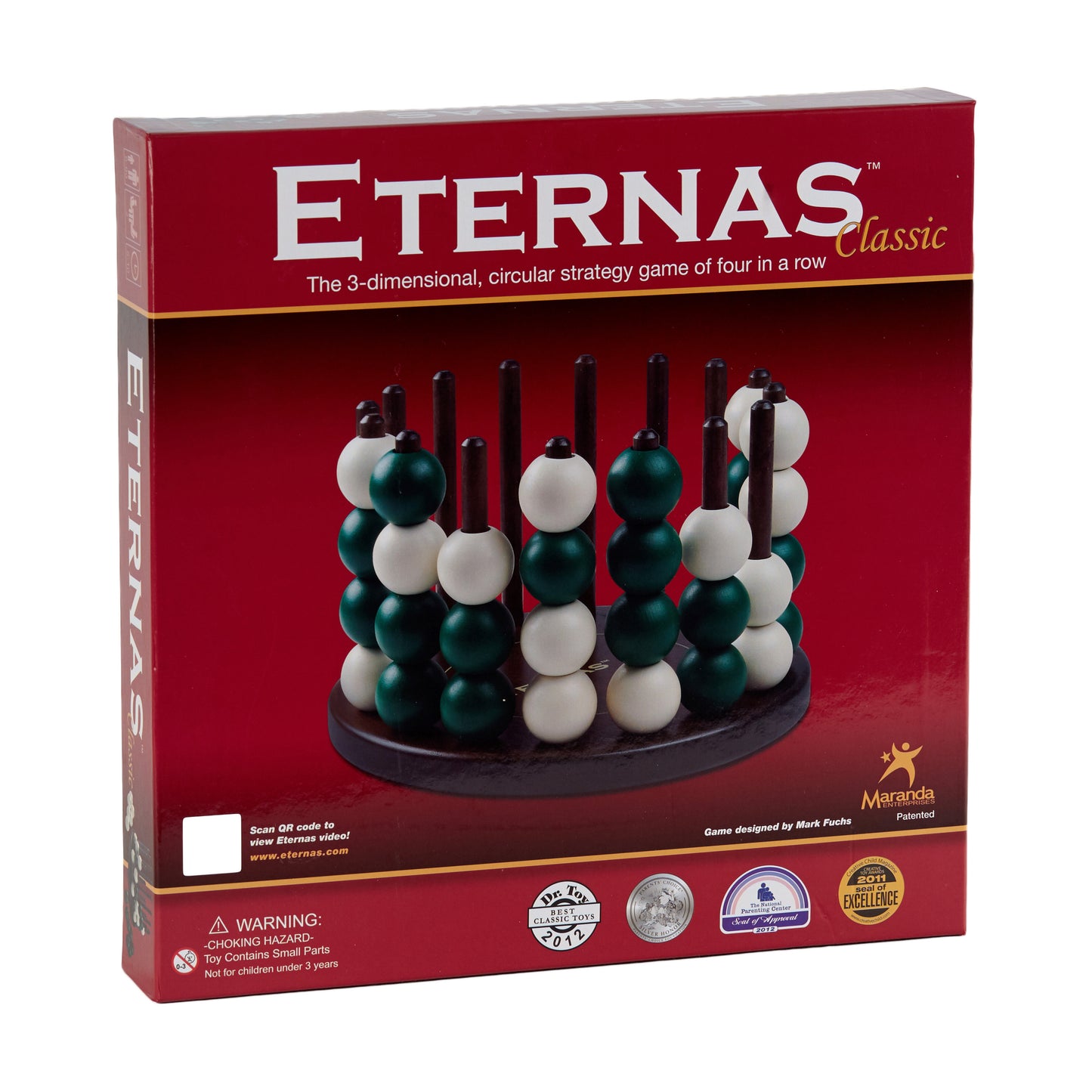 ETERNAS Classic: Engaging 3D Four-in-a-Row Strategy Game