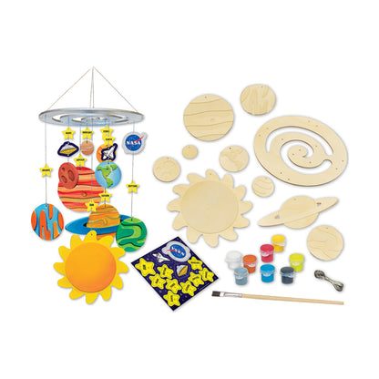 Works of Ahhh... NASA Solar System Mobile Wood Paint Kit