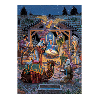 Holiday Glitter Puzzle - Holy Night: 500 pcs