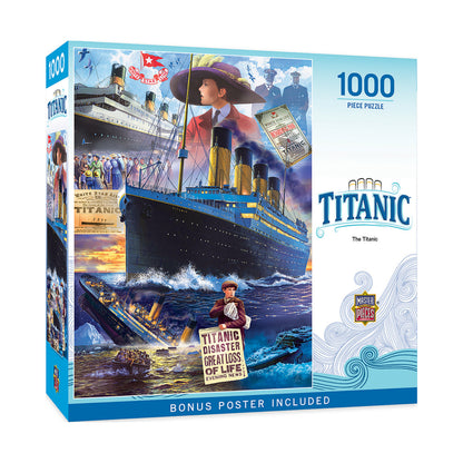 MasterPieces Historical Titanic Jigsaw Puzzle - 1000 pc
