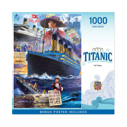 MasterPieces Historical Titanic Jigsaw Puzzle - 1000 pc
