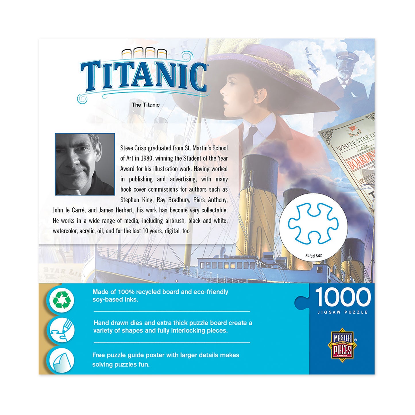 MasterPieces Historical Titanic Jigsaw Puzzle - 1000 pc