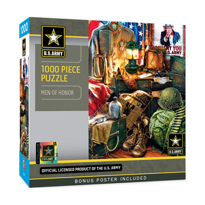 MasterPieces Hometown Heroes Men of Honor Jigsaw Puzzle - 1000 pc