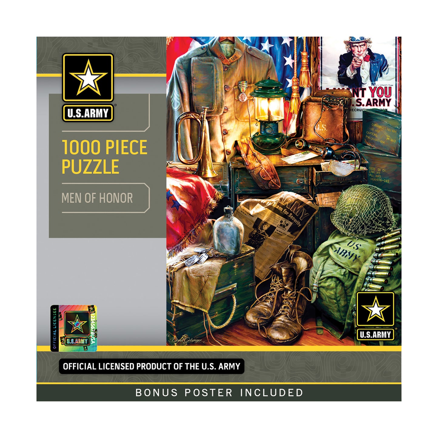 MasterPieces Hometown Heroes Men of Honor Jigsaw Puzzle - 1000 pc