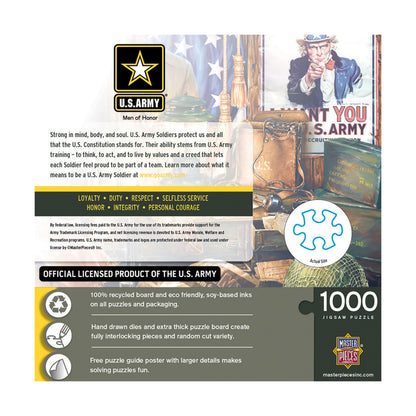 MasterPieces Hometown Heroes Men of Honor Jigsaw Puzzle - 1000 pc
