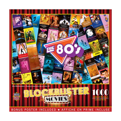 MasterPieces 80s Blockbusters Jigsaw Puzzle - 1000 pc