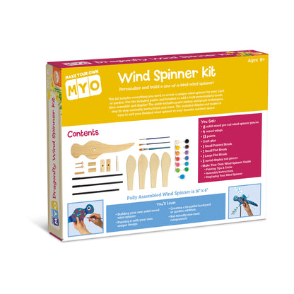 DIY Dragonfly Wind Spinner Craft Kit - Garden Art