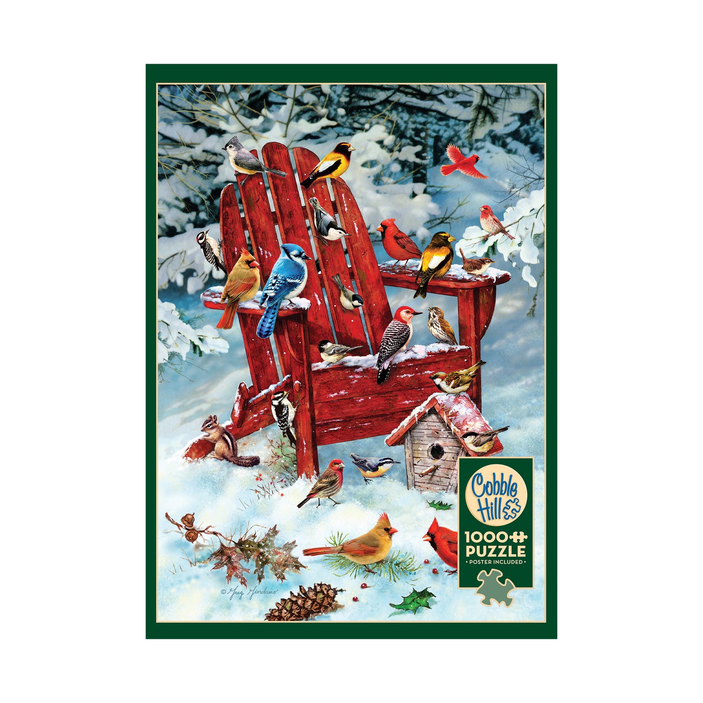 Cobble Hill Adirondack Birds Jigsaw Puzzle - 1000 pc