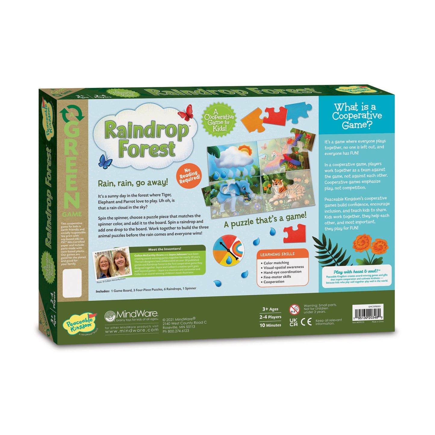 Raindrop Forest Family Puzzle Game