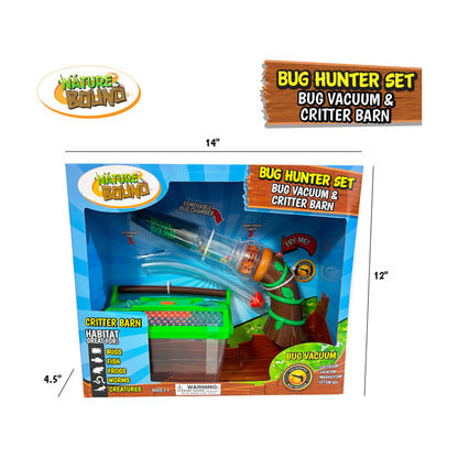 Nature Explorer’s Ultimate Bug Hunter Set: Bug Vacuum & Critler Barn