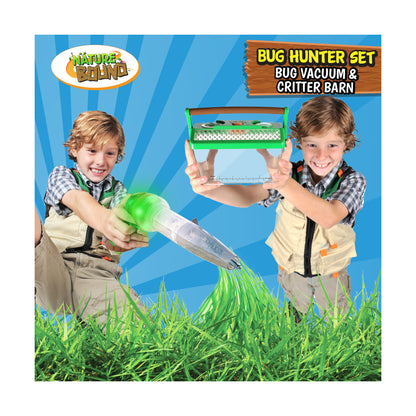 Nature Explorer’s Ultimate Bug Hunter Set: Bug Vacuum & Critler Barn