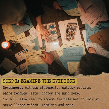Detective For A Day: The Cult Member Killings - Interactive Party Game