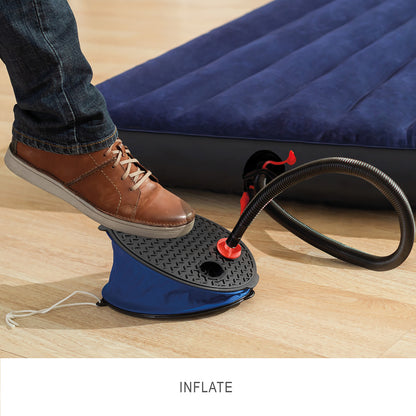 Intex Bellows Foot Pump - 11" High-Volume Air and Deflation Pump