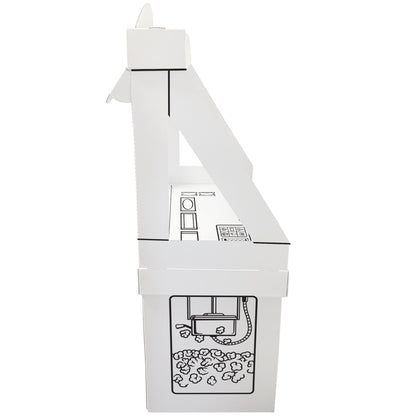 Easy Playhouse Snack Stand toy with popcorn machine and play counter