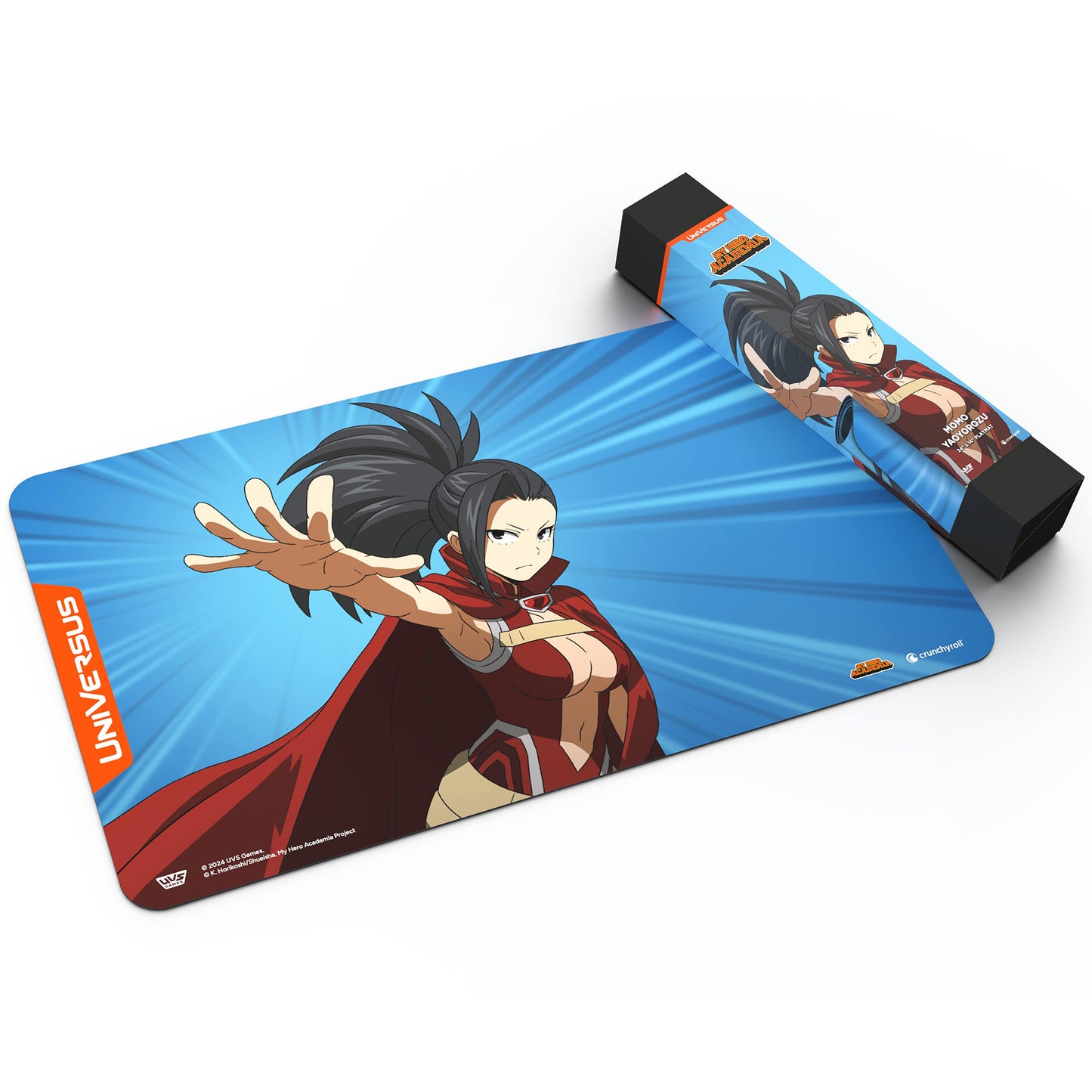 UniVersus My Hero Academia 24 x 14 inch Playmat - Momo Yaoyorozu, Officially Licensed by UVS Games